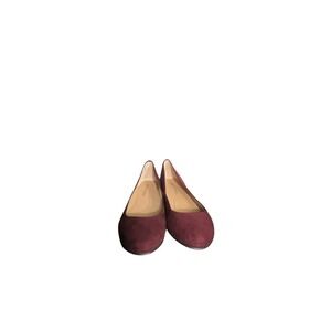 Sun + Stone Eliana Ballet Flats in plum Color